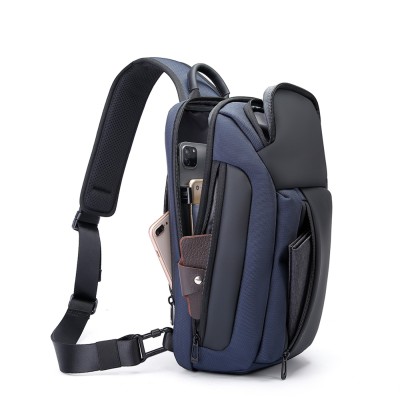 Τσαντάκι ώμου χιαστί crossbody Bange 7566 μπλέ Τσαντάκι ώμου χιαστί crossbody Bange 7566 μπλέ
