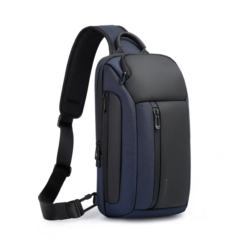 Τσαντάκι ώμου χιαστί crossbody Bange 7566 μπλέ Τσαντάκι ώμου χιαστί crossbody Bange 7566 μπλέ