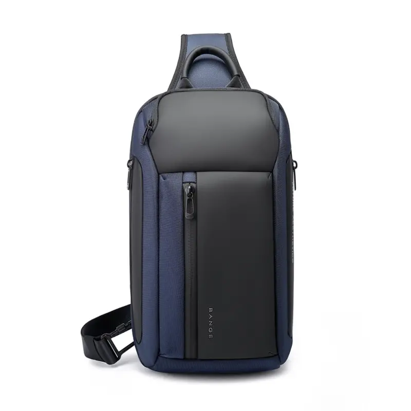 Τσαντάκι ώμου χιαστί crossbody Bange 7566 μπλέ Τσαντάκι ώμου χιαστί crossbody Bange 7566 μπλέ