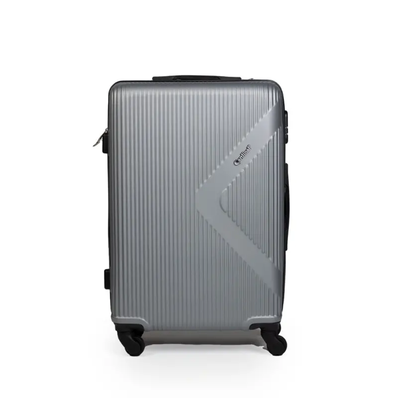 Βαλίτσες trolley (σέτ 3 τεμαχίων) Cardinal 2010 ασημί