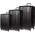 Βαλίτσες trolley (σέτ 3 τεμαχίων) Cardinal 2012 μαύρη