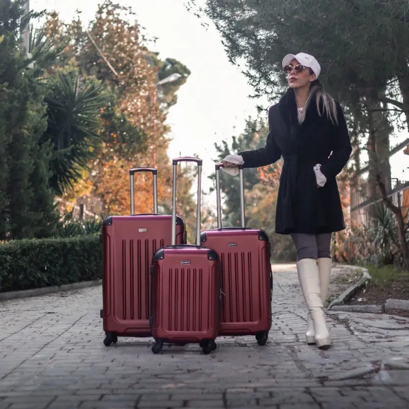 Βαλίτσες trolley (σέτ 3 τεμαχίων) Cardinal 2013 μπορντό Βαλίτσες trolley (σέτ 3 τεμαχίων) Cardinal 2013 μπορντό