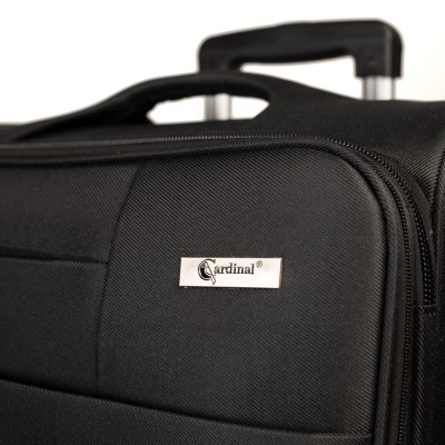 Βαλίτσες trolley (σετ 3 τεμαχίων) Cardinal 3700 μαύρη Βαλίτσες trolley (σετ 3 τεμαχίων) Cardinal 3700 μαύρη