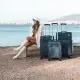 Βαλίτσες trolley (σετ 3 τεμαχίων) Cardinal 3700 σκούρο μπλέ