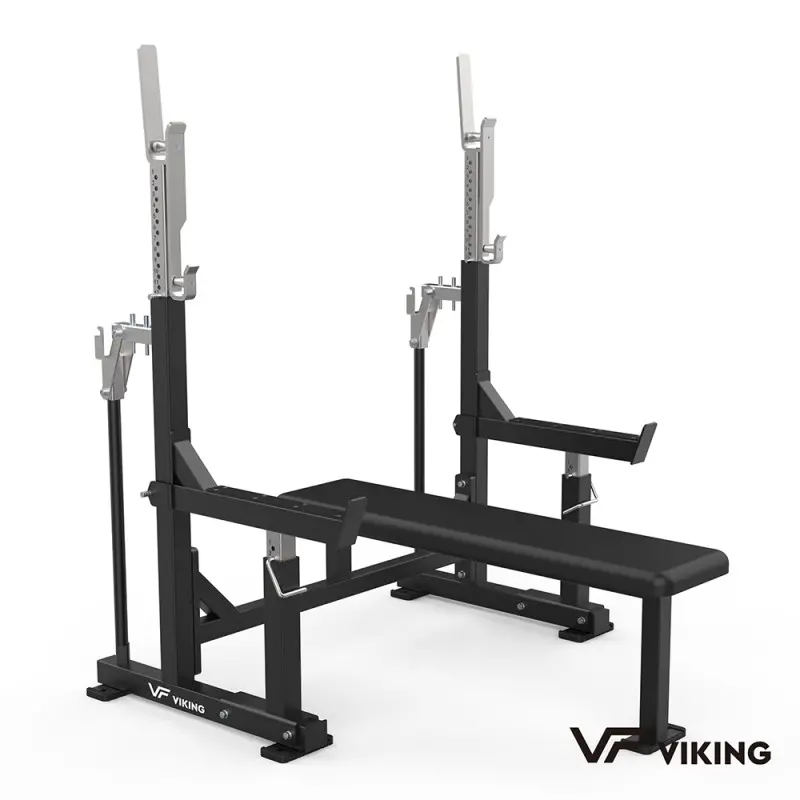 Viking Η-802 Power Lifting Bench Επαγγελματικός πάγκος γυμναστικής - Σε 12 Άτοκες Δόσεις