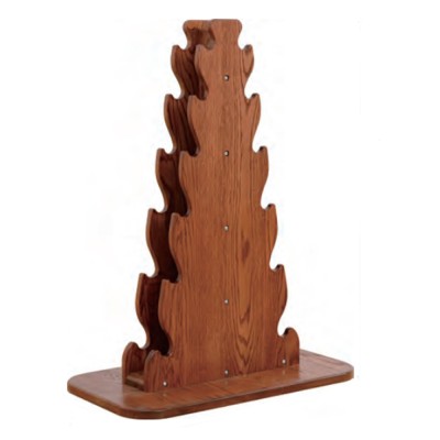Viking Luxury Hotel Dumbbell Rack Ξύλινη Βάση Αλτήρων 106627 - Σε 12 Άτοκες Δόσεις