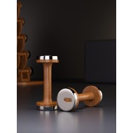 Viking Luxury Hotel Dumbbells Ξύλινοι αλτήρες 2x 2kg 106629
