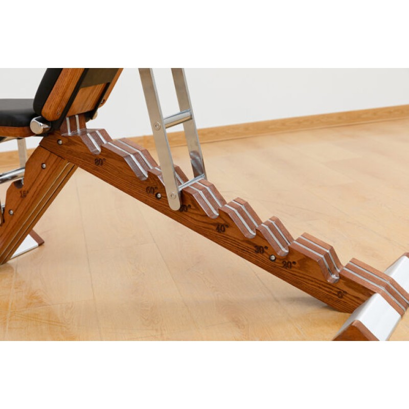 Viking Luxury Hotel Workout Bench, Ξύλινος Πάγκος Γυμναστικής - Σε 12 Άτοκες Δόσεις