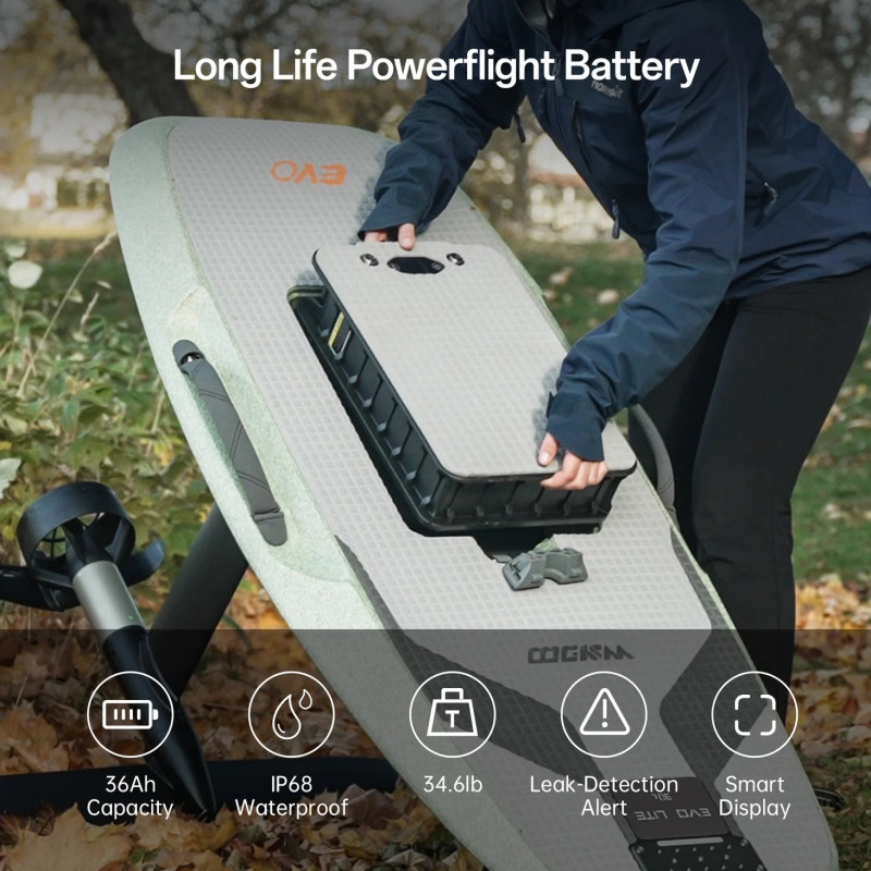 Waydoo Flyer EVO LITE Ηλεκτρική σανίδα eFoil Σετ - Σε 24 Άτοκες Δόσεις