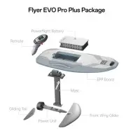 Waydoo Flyer EVO MAX PLUS+ Performance – Ηλεκτρική σανίδα eFoil Σετ - Σε 24 Άτοκες Δόσεις
