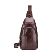 Δερμάτινο τσαντάκι body Bull Captain XB 100 καφέ