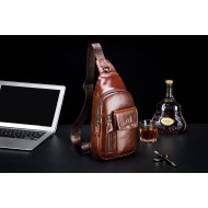 Δερμάτινο τσαντάκι body Bull Captain XB 121 καφέ