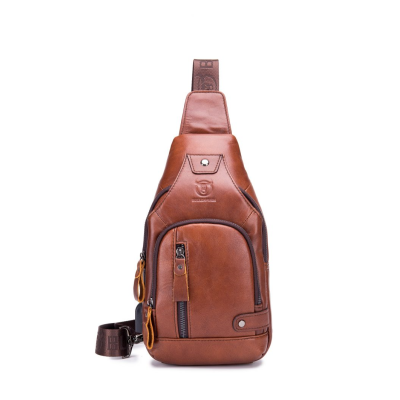 Δερμάτινο τσαντάκι body Bull Captain XB 129 καφέ Δερμάτινο τσαντάκι body Bull Captain XB 129 καφέ