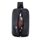 Τσαντάκι χιαστί crossbody Bull Captain XB0111 μαύρο