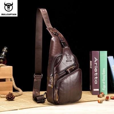 Δερμάτινο τσαντάκι body Bull Captain XB 105 σκούρο καφέ Δερμάτινο τσαντάκι body Bull Captain XB 105 σκούρο καφέ