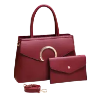 Γυναικείο σετ τσάντας  ώμου/ χειρός Cardinal zm536 red
