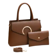 Γυναικείο σετ τσάντας  ώμου/ χειρός Cardinal zm536 brown