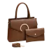 Γυναικείο σετ τσάντας  ώμου/ χειρός Cardinal zm536 brown