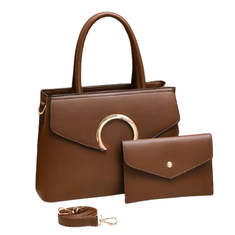 Γυναικείο σετ τσάντας  ώμου/ χειρός Cardinal zm536 brown
