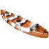 Argo Καγιάκ Poseidon SOT 2+1 Ατόμων Πορτοκαλί