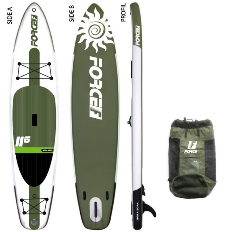 Force Φουσκωτή Σανίδα SUP Bora Bora 11.6 - 355cm