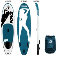 Force Φουσκωτή Σανίδα SUP Miami 11.0 - 335cm Πετρόλ