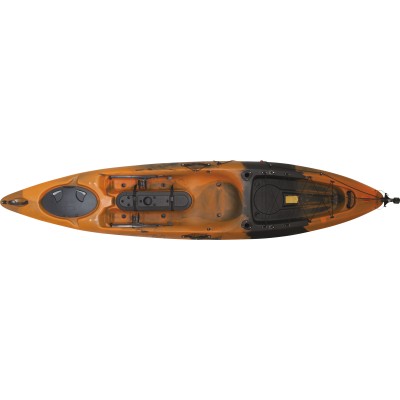 Escape Kayak Dace pro angler 12ft (πορτοκαλί-μαύρο) - 1134616