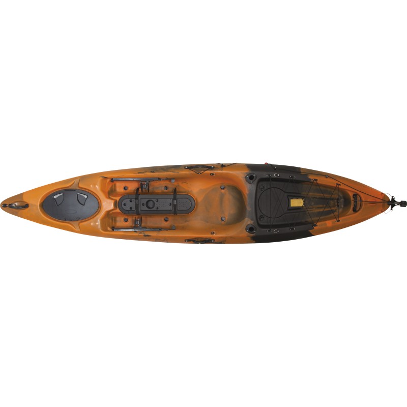 Escape Kayak Dace pro angler 12ft (πορτοκαλί-μαύρο) - 1134616