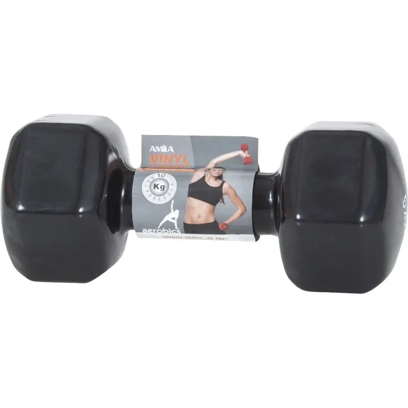 Amila Vinyl Dumbbell 10Kg - 44124 Amila Vinyl Dumbbell 10Kg - 44124