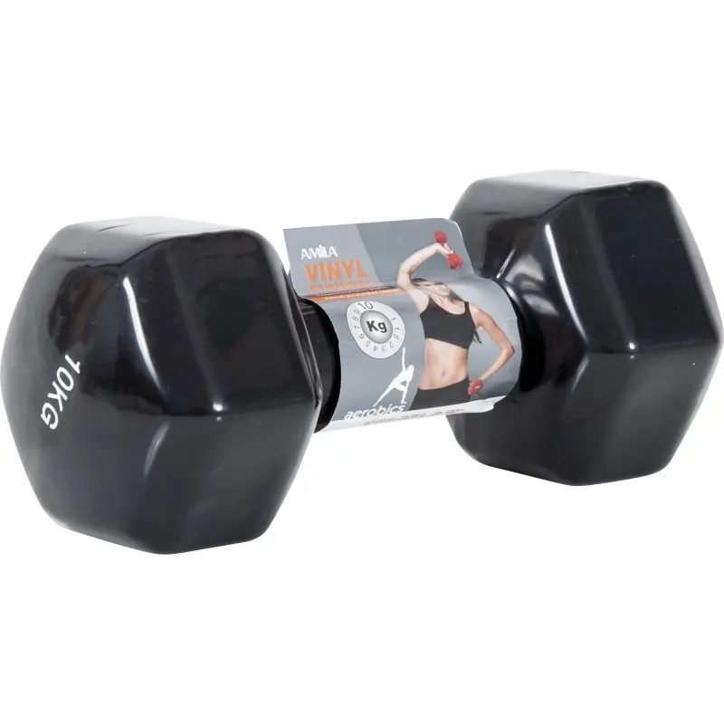 Amila Vinyl Dumbbell 10Kg - 44124 Amila Vinyl Dumbbell 10Kg - 44124