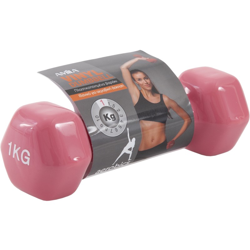 Amila  Vinyl Dumbbell  1Kg - 44491