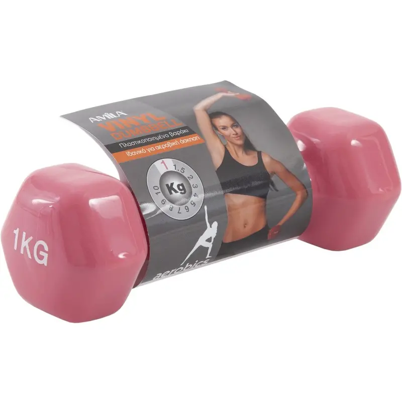 Amila Vinyl Dumbbell 1Kg - 44491 Amila Vinyl Dumbbell 1Kg - 44491