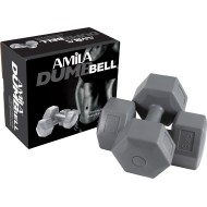 Amila Αλτήρας Εξάγωνος Plastic Series 5.00Kg (Ζευγάρι) - 44536