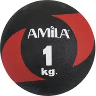 Amila Μπάλα Medicine Ball Original Rubber 1kg - 44635