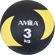 Amila Μπάλα Medicine Ball Original Rubber 3kg - 44637 Amila Μπάλα Medicine Ball Original Rubber 3kg - 44637