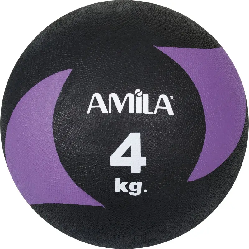 Amila Μπάλα Medicine Ball Original Rubber 4kg - 44638