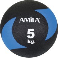 Amila Μπάλα Medicine Ball Original Rubber 5kg - 44639