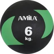 Amila Μπάλα Medicine Ball Original Rubber 6kg - 44640 Amila Μπάλα Medicine Ball Original Rubber 6kg - 44640