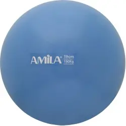 Amila Μπάλα Pilates 19cm. Μπλε. bulk - 48432
