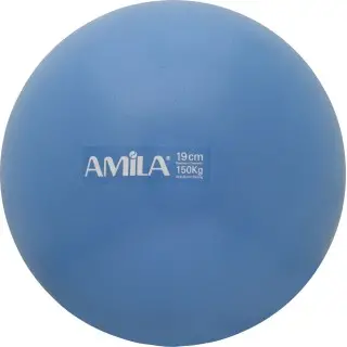 Amila Μπάλα Pilates 19cm. Μπλε. bulk - 48432