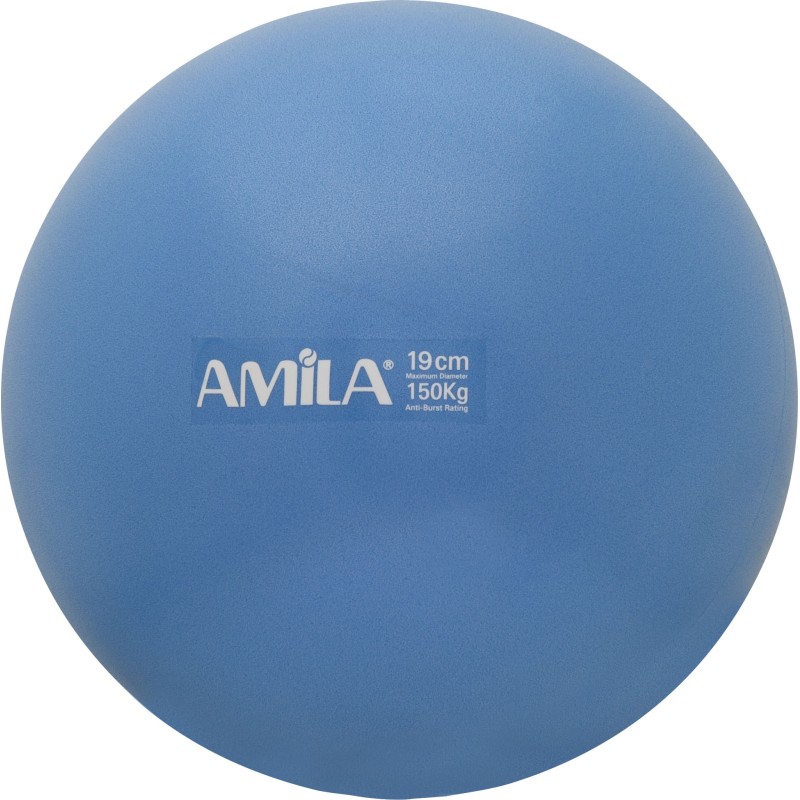 Amila Μπάλα Pilates 19cm. Μπλε. bulk - 48432