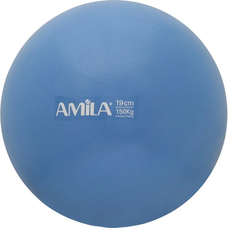 Amila Μπάλα Pilates 19cm. Μπλε. bulk - 48432