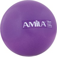 Amila Μπάλα Pilates 19cm Μωβ - 48436