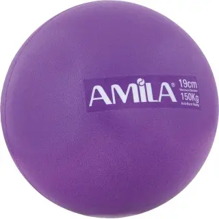 Amila Μπάλα Pilates 19cm Μωβ - 48436