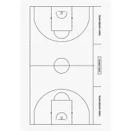 Fox Ντοσιέ Ταμπλό Προπονητή Basket Μαγνητικό  25.5x35.5cm - 69051600