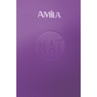Amila Στρώμα Γυμναστικής EVA 15mm 140cm Μωβ - 81744