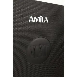 Amila Στρώμα Γυμναστικής EVA 15mm 100cm Μαύρο - 81749