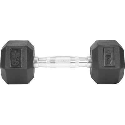 Amila Αλτήρας Εξάγωνος Rubber Cover Class A - 4.0Kg - 84536