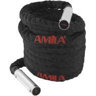 Amila Battle Rope με χερούλια αλουμινίου (15m) - 84554