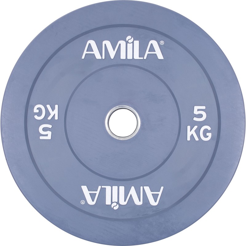 Amila Δίσκος Color Bumper 50mm 5Kg - 84603